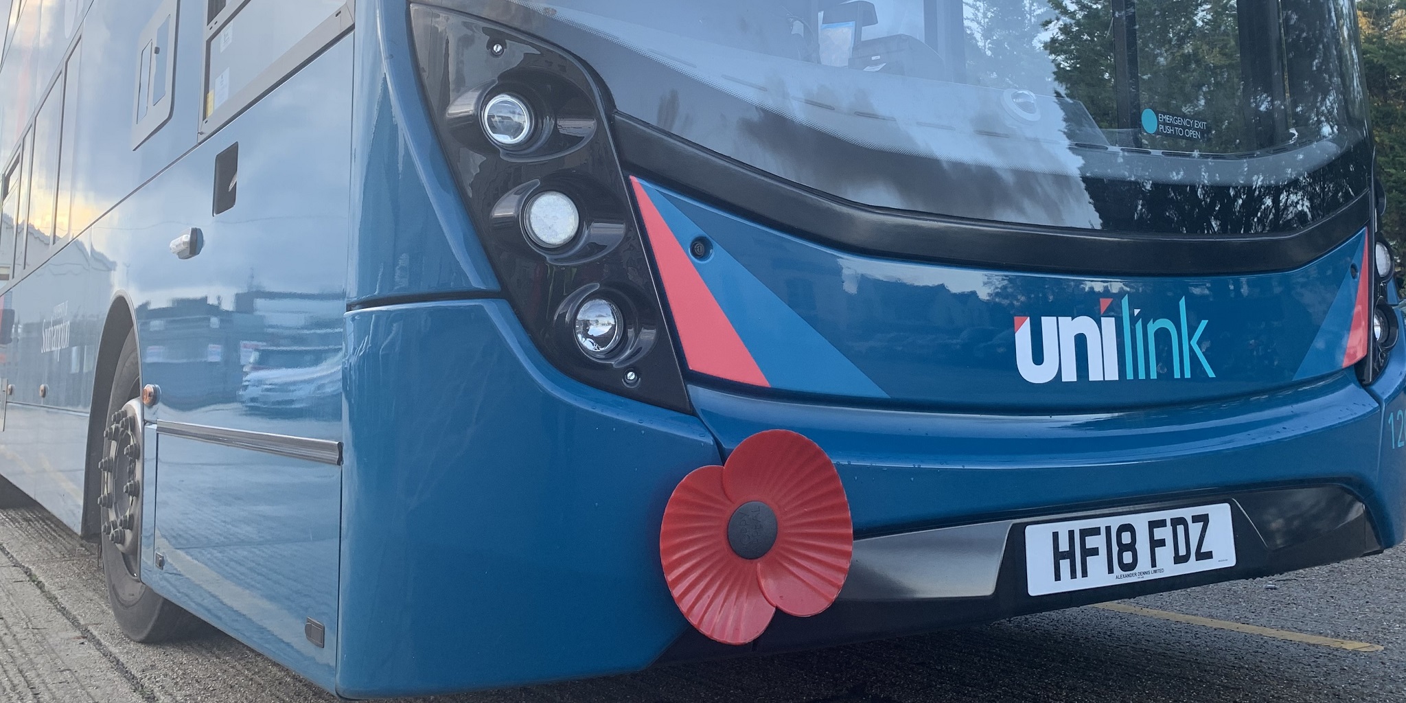 Unilink Marks Remembrance - Unilink Buses